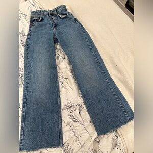 Wide straight leg Zara jeans